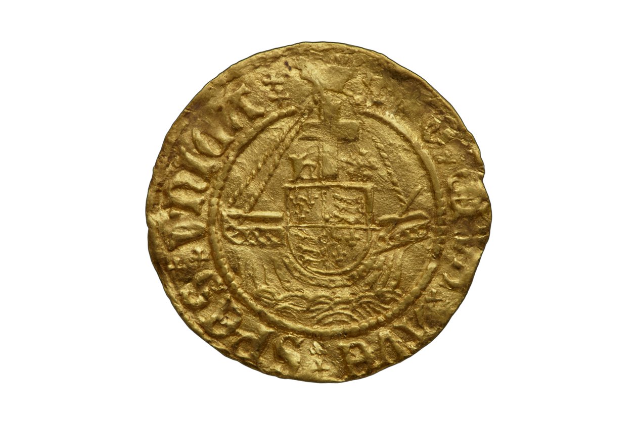 Tudor coin from the Asthall Hoard by School English