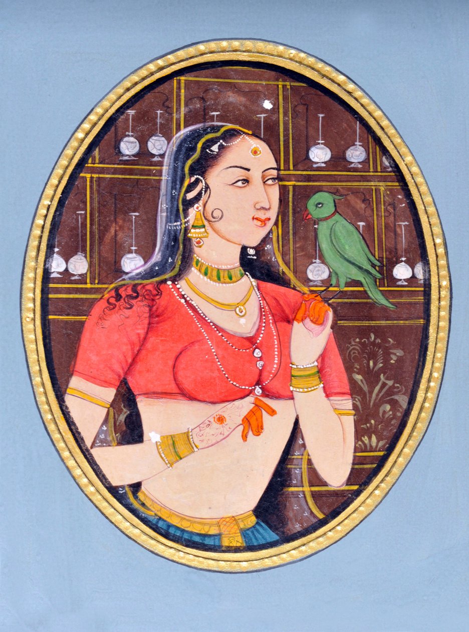 Miniature Painting of Jodha Bai by School Indian