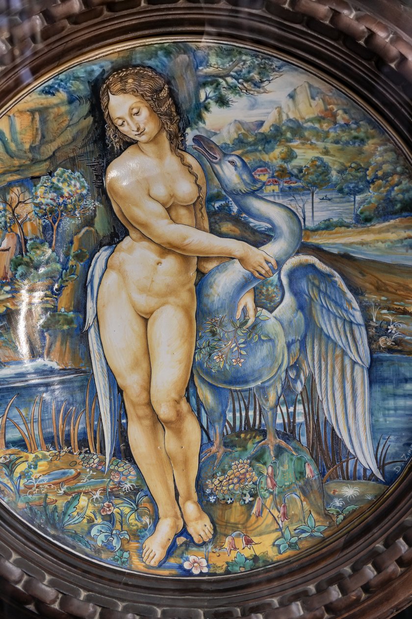 Leda and the Swan by School Italian