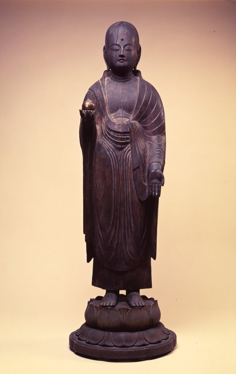 Jizo Bosatsu, Late Heian / Fujiwara Period by Japanese School