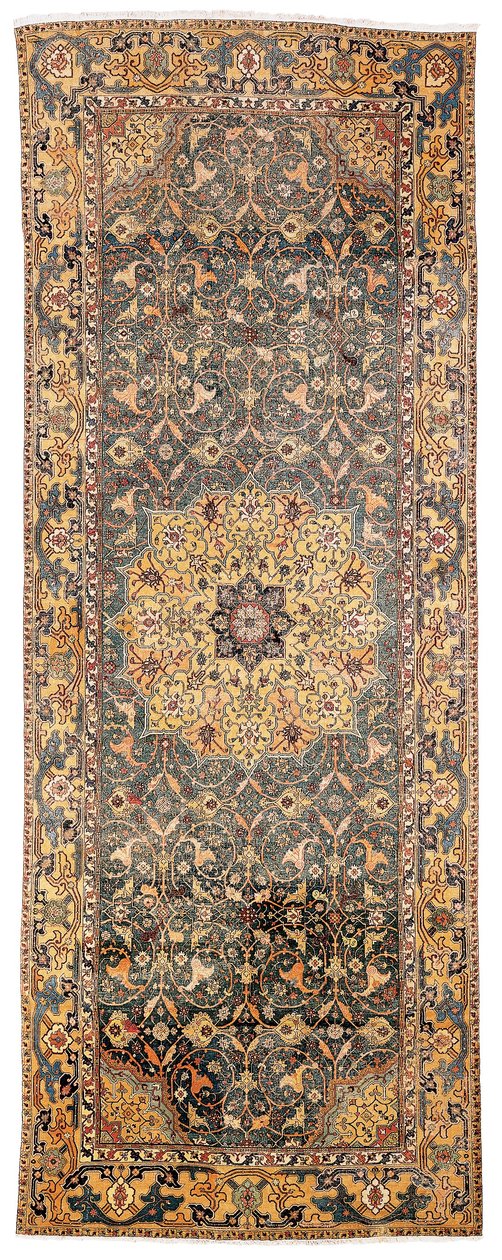 Medallion carpet by School Persian