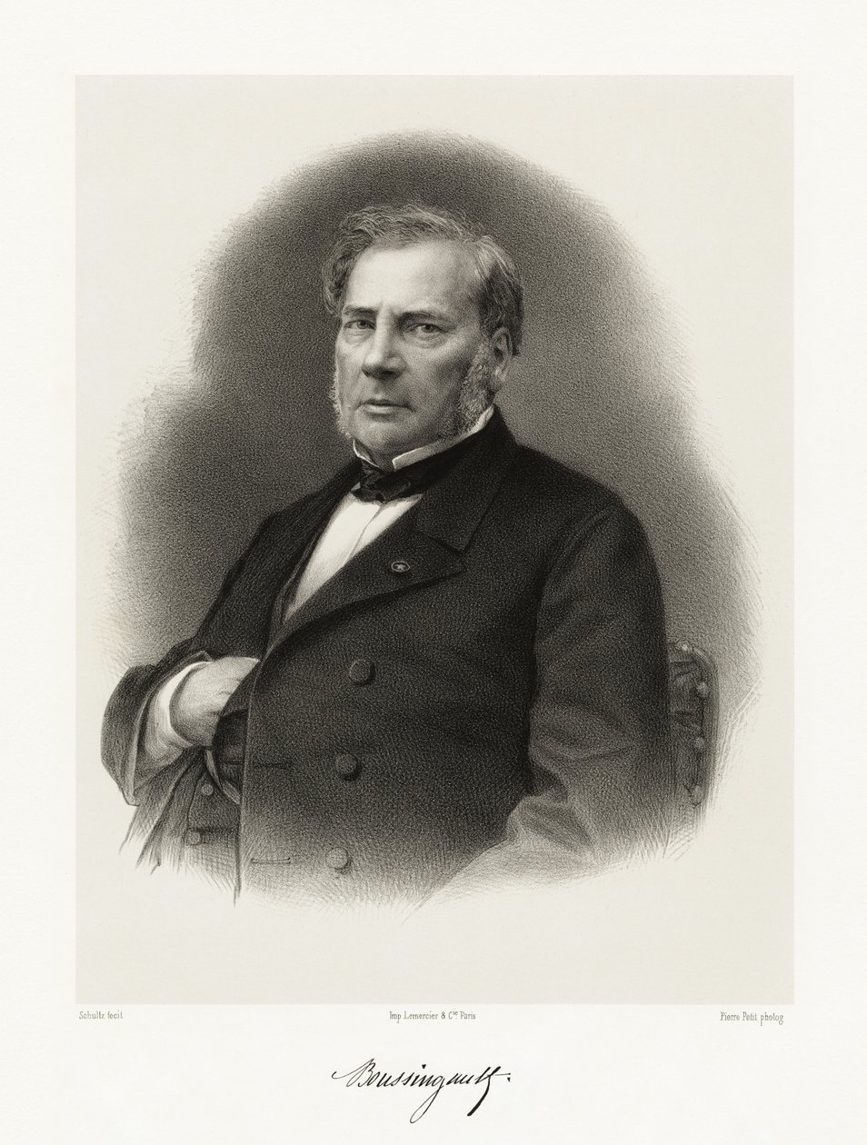 Jean-Baptiste Boussingault by Schultz