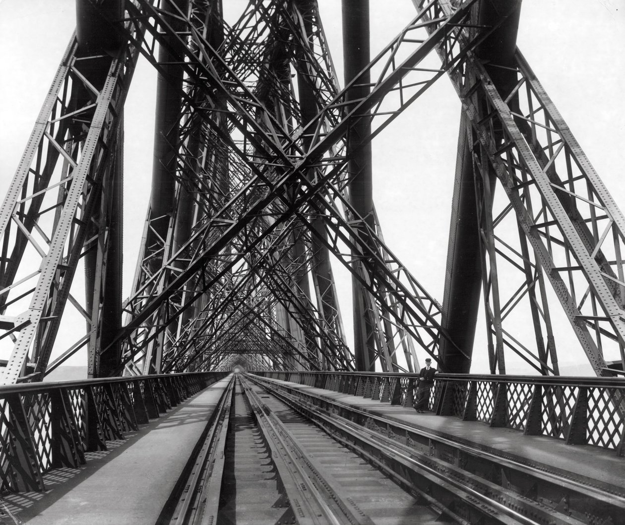 On the Forth Bridge by Scottish Photographer