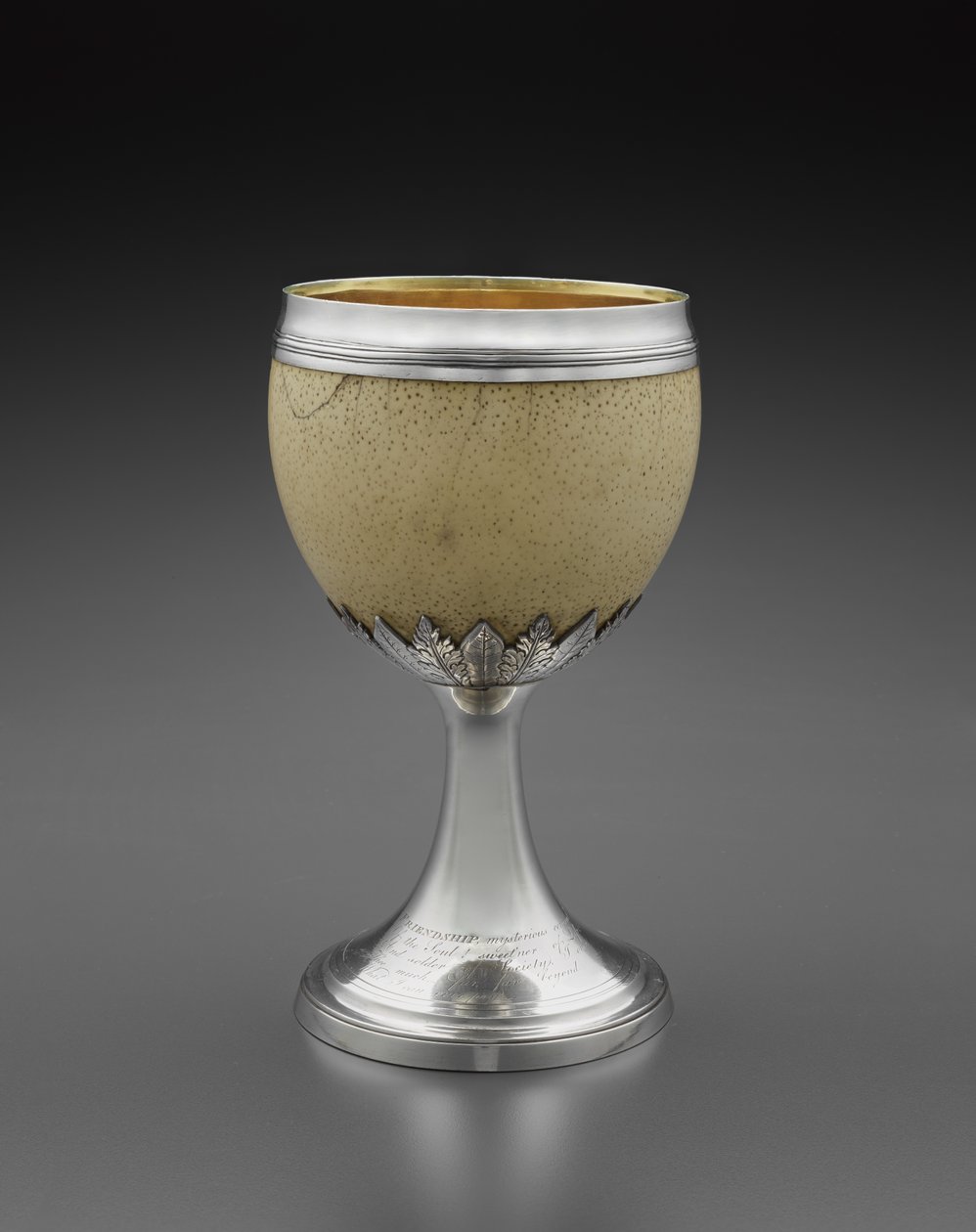 Presentation Goblet, One of a Pair by Scottish School