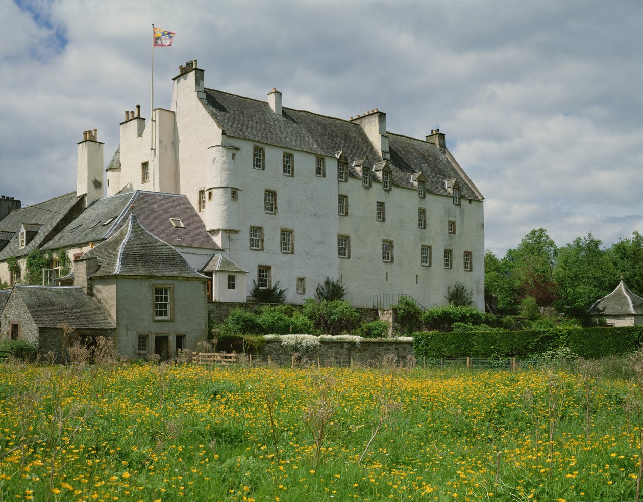 View of Traquair House by Scottish School