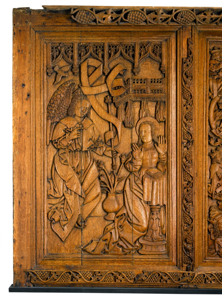 Annunciation from the Beaton Panels by Scottish School