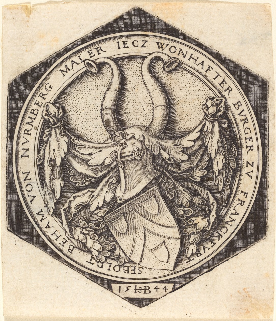 Coat of Arms of H.S. Beham by Sebald Beham