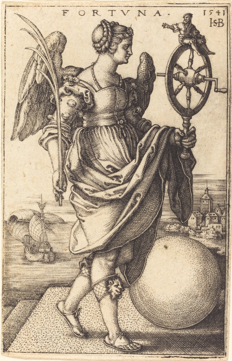 Fortune by Sebald Beham