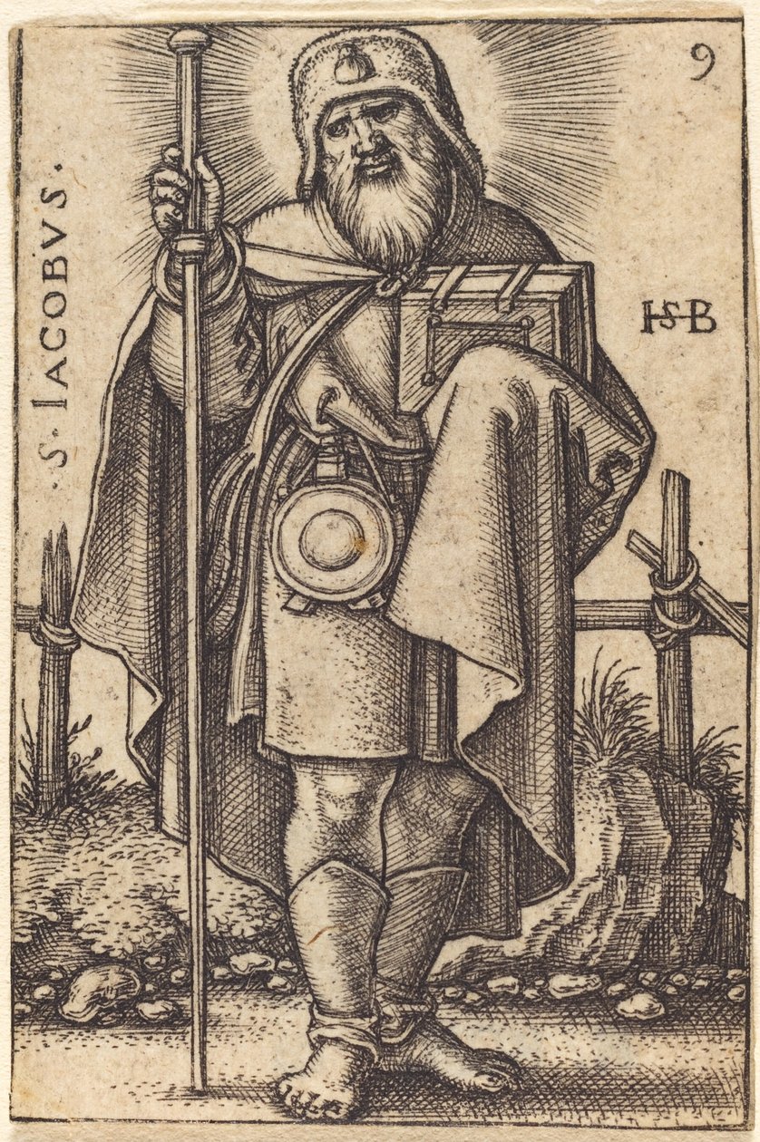 James the Elder by Sebald Beham