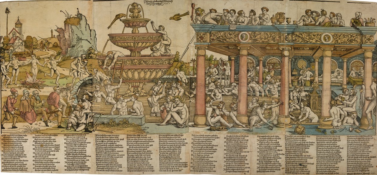 The Fountain of Youth by Sebald Beham