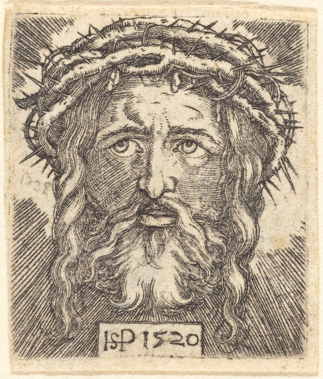 The Head of Christ by Sebald Beham