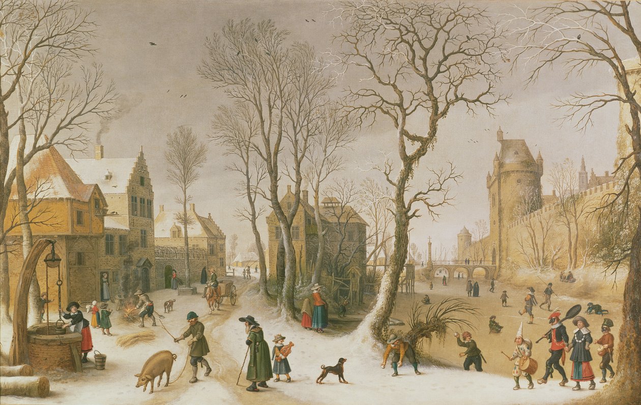 The Four Seasons: Winter by Sebastian Vrancx