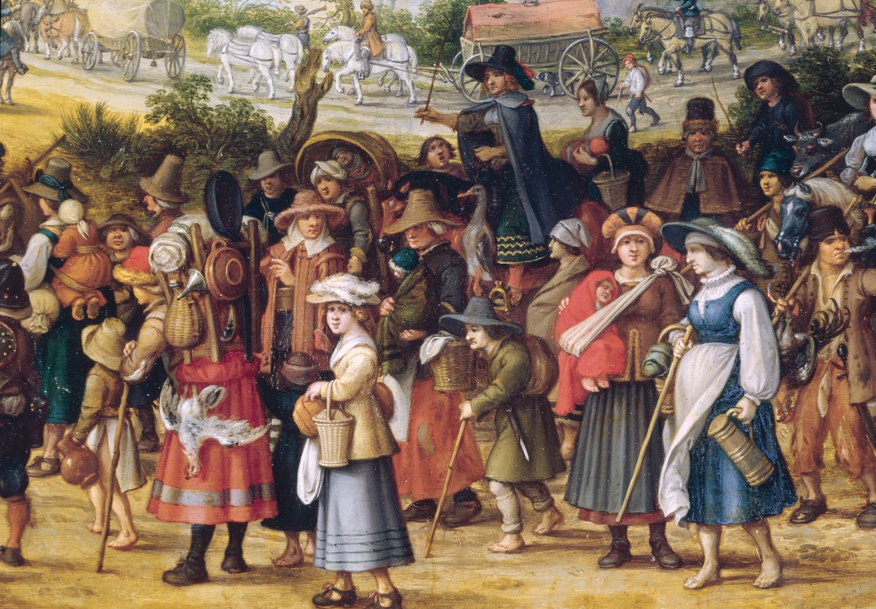 War Scene (detail) by Sebastian Vrancx