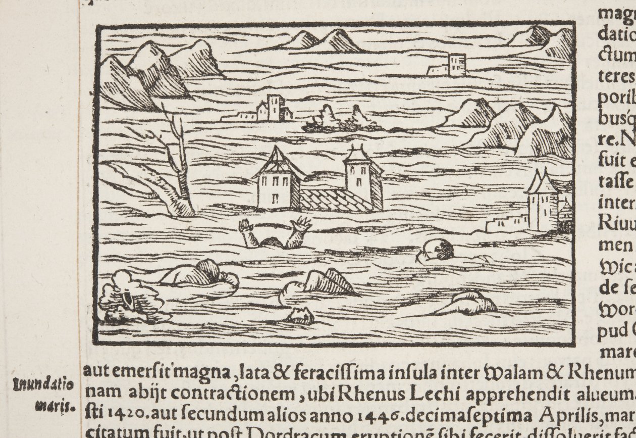 Cosmographia (detail) by Sebastian Munster