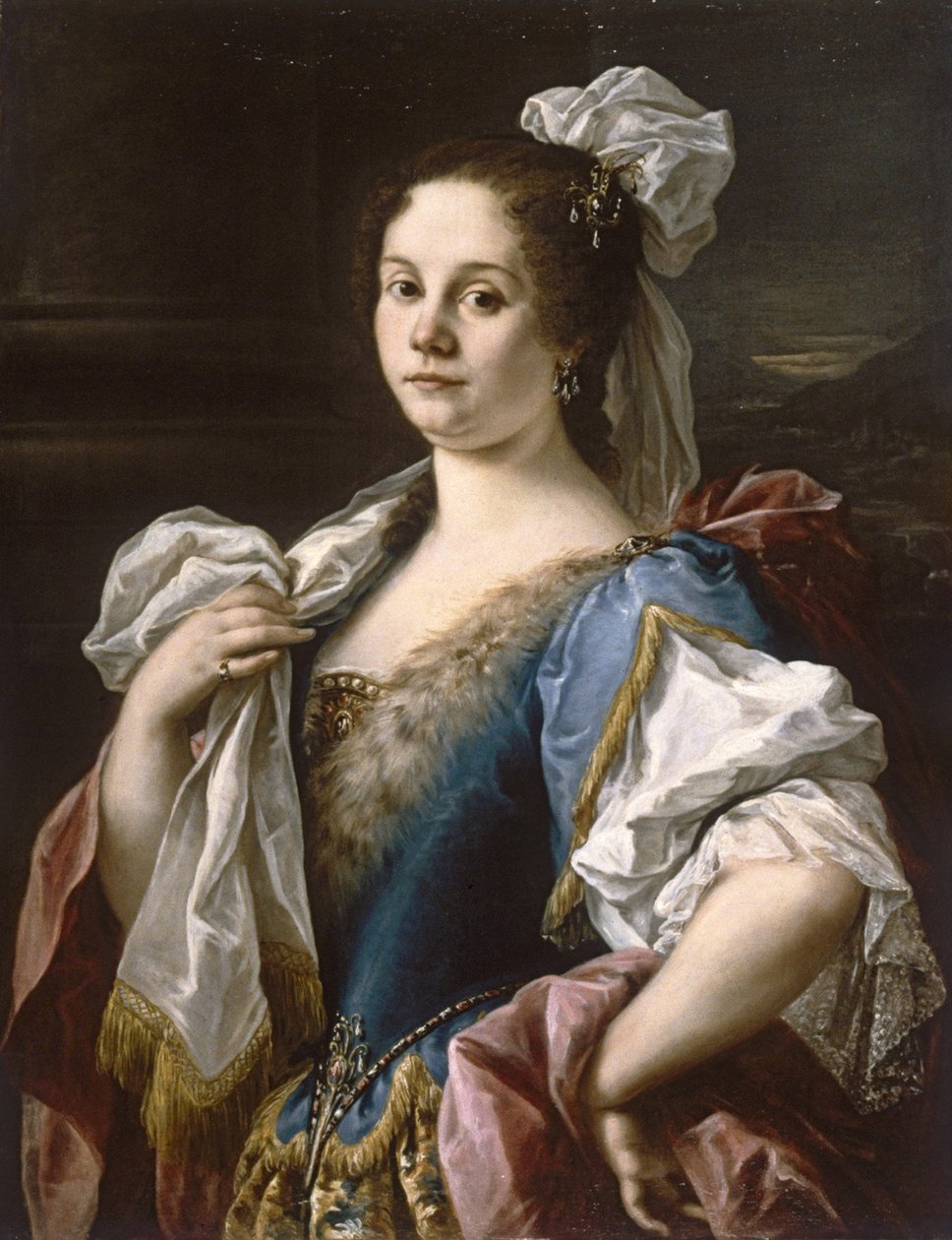 Portrait of a Noblewoman by Sebastiano Ceccarini