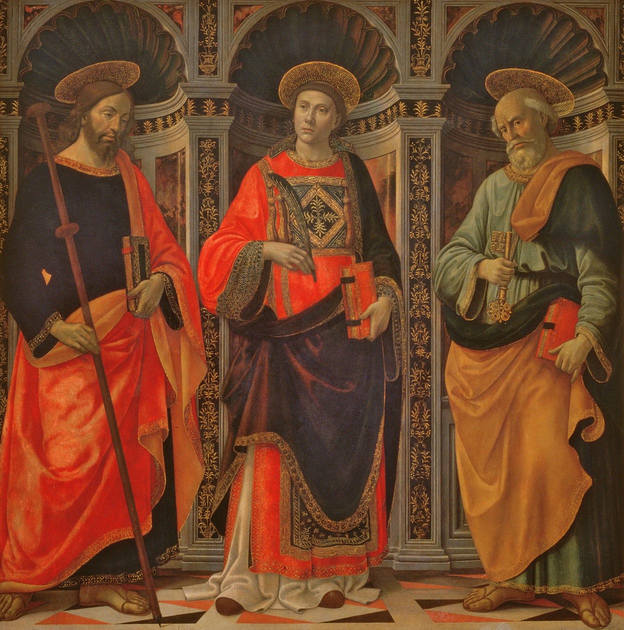 St. James, St. Stephen and St. Peter by Sebastiano Minardi