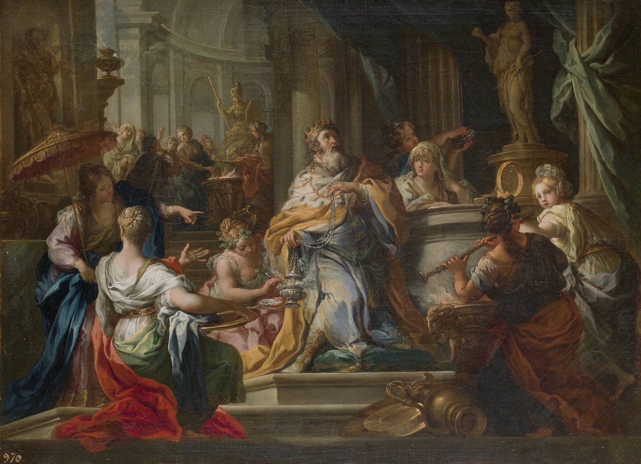 The Idolatry of King Solomon by Sebastiano Conca