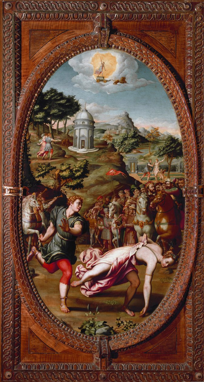 Atalanta and Hippomenes by Sebastiano Marsili