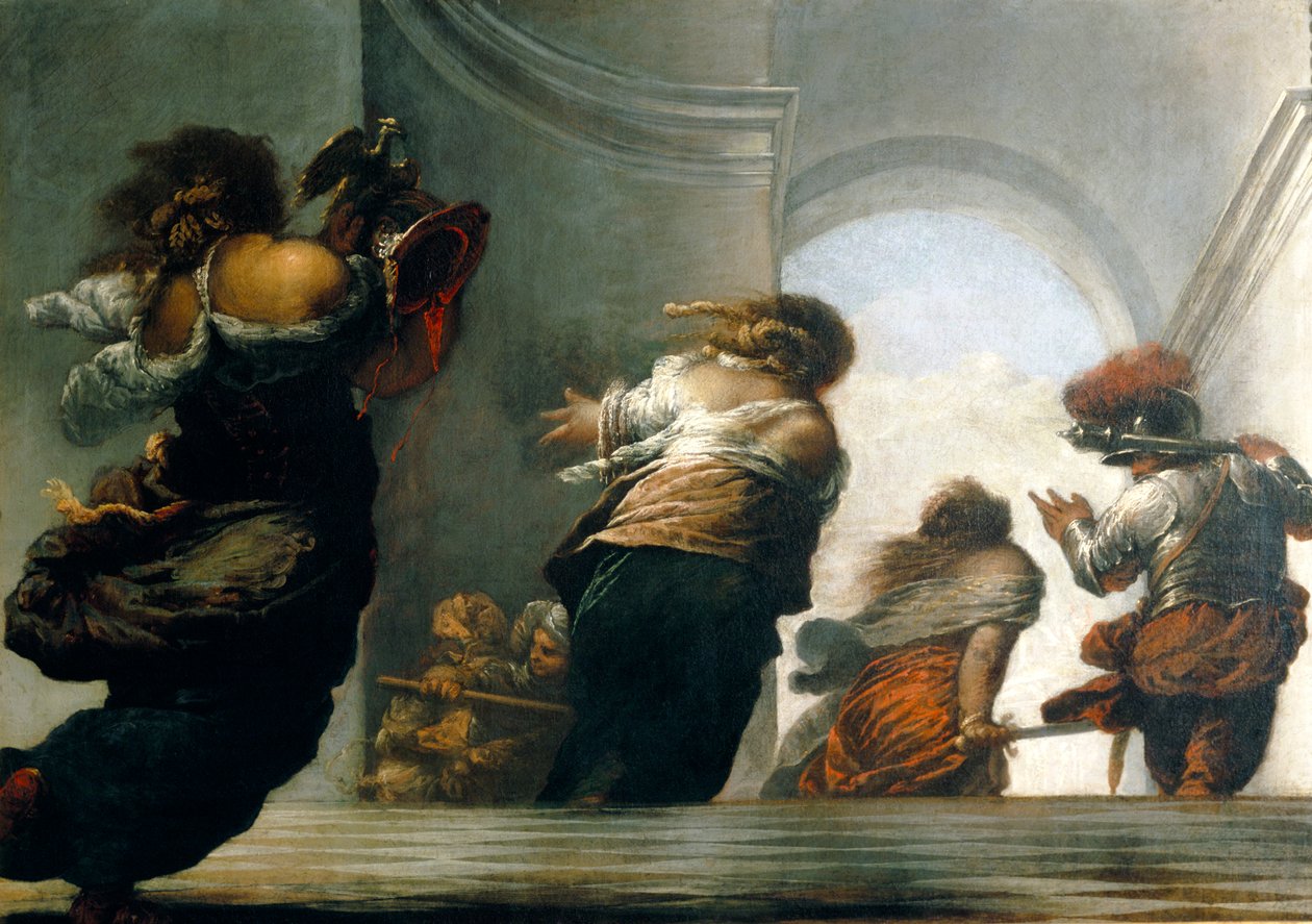 The Temple of Janus, 17th Century by Sebastiano Mazzoni