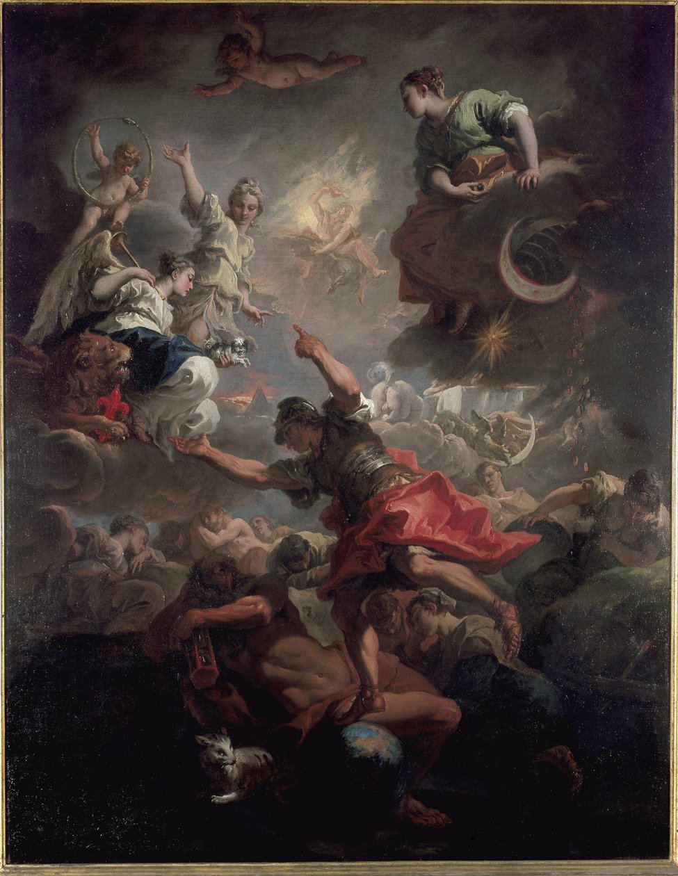 Allegory of Tuscany by Sebastiano Ricci