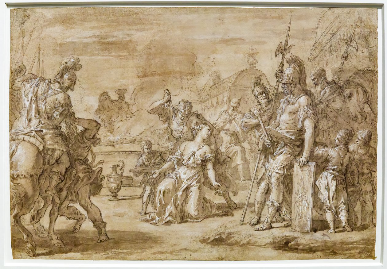 Sacrifice of Polyxena by Sebastiano Ricci