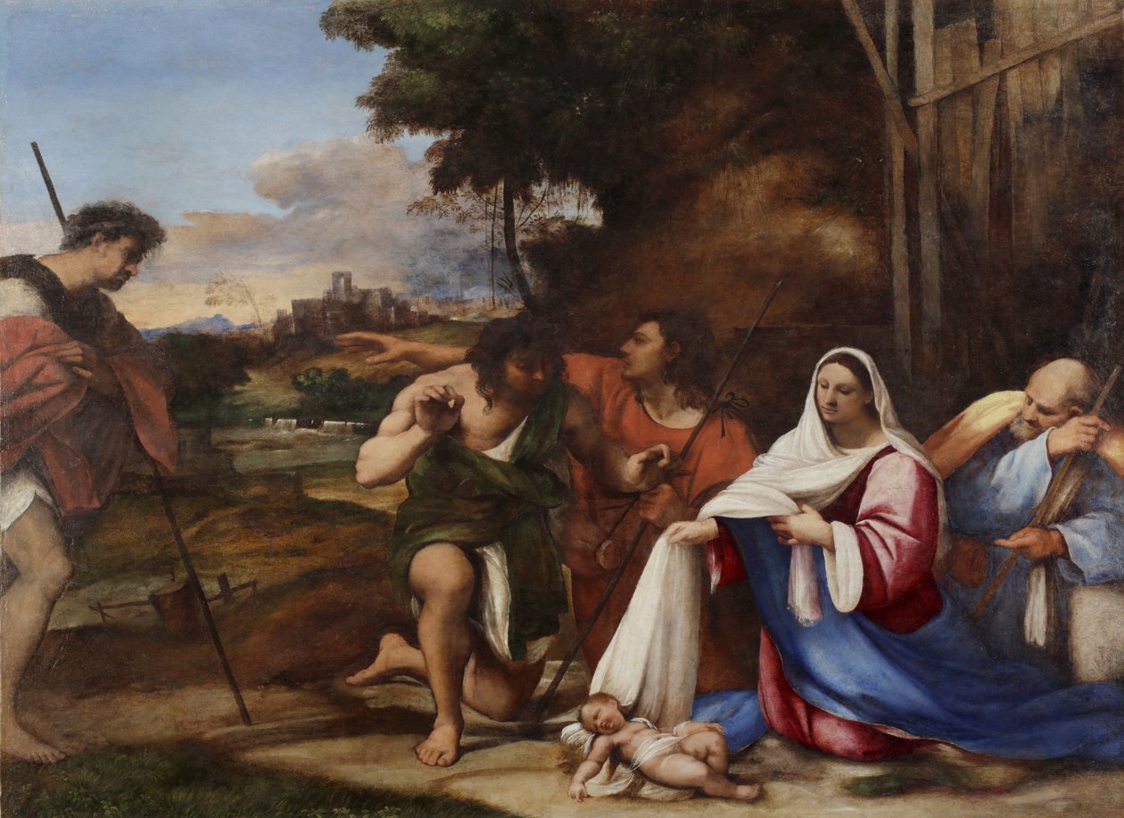 Adoration of the Shepherds by Sebastiano del Piombo