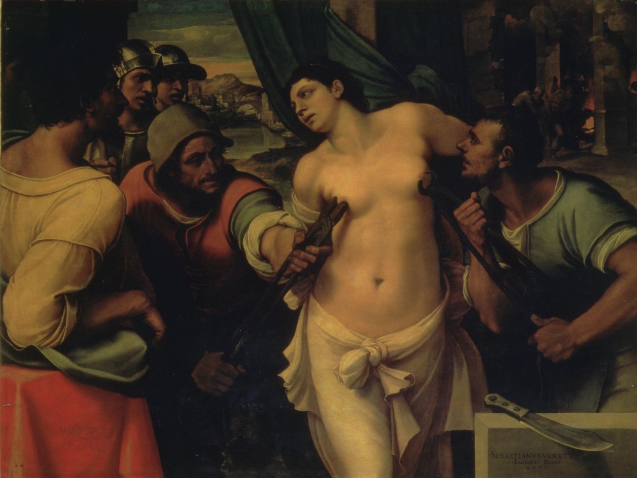 The Martyrdom of St. Agatha by Sebastiano del Piombo