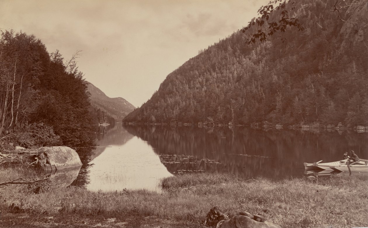 Cascade Lake, Adirondacks by Seneca Ray Stoddard