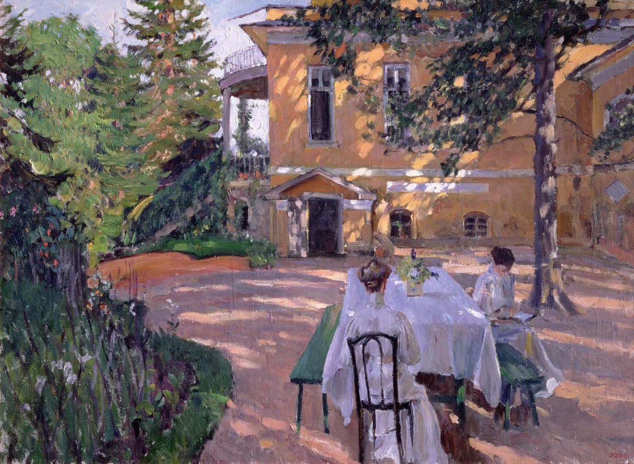 In Summer by Sergei Arsenevich Vinogradov
