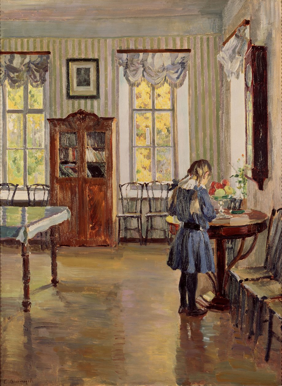 In a House by Sergei Arsenevich Vinogradov