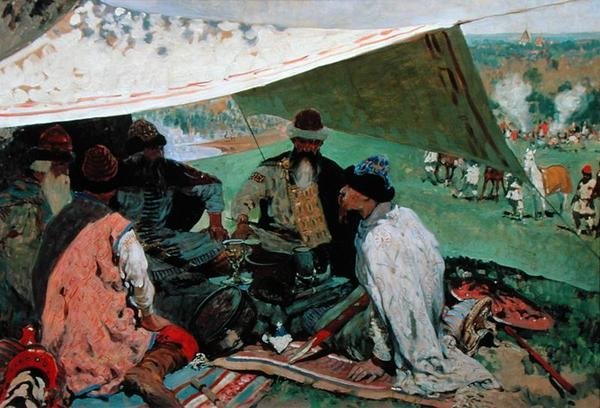 Convention of the Princes, 1910 by Sergej Vasilevic Ivanov