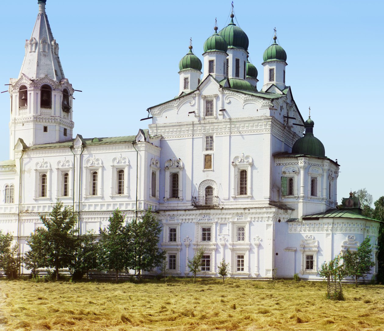 Assumption Cathedral in the Dalmatov Monastery, 1905-1915 by Sergey Prokudin Gorsky