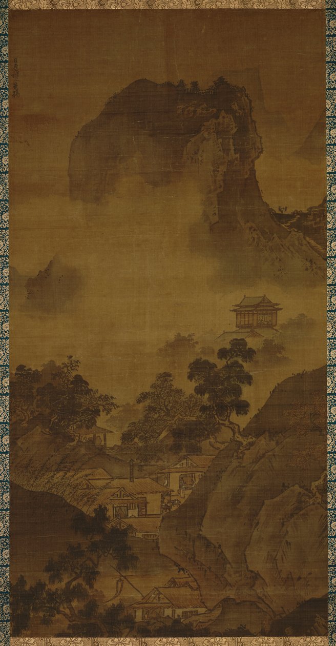 Landscape of Four Seasons - Fall by Toyo Sesshu