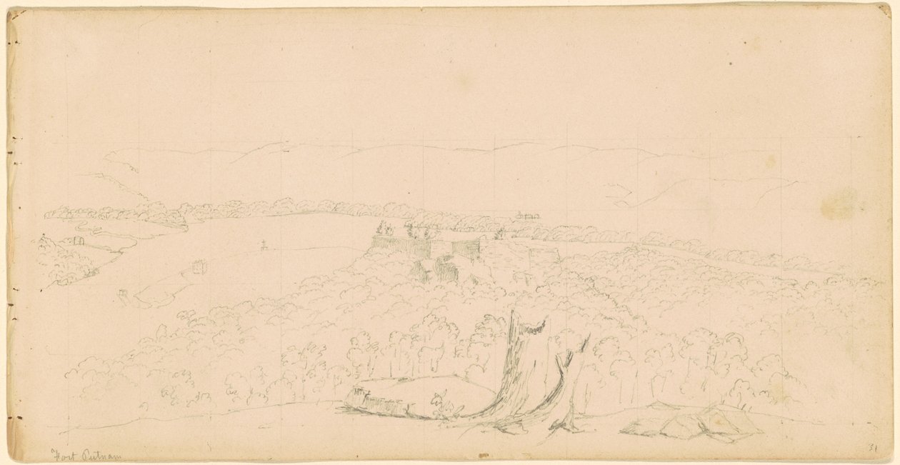 Fort Putnam by Seth Eastman
