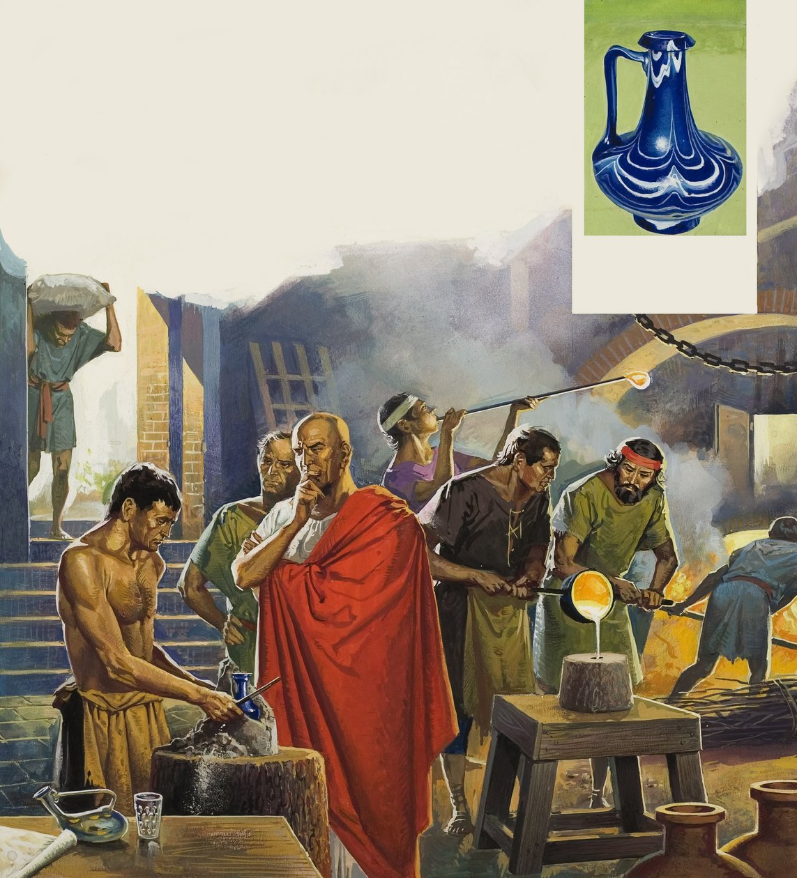 Roman Glass Factory by Severino Baraldi