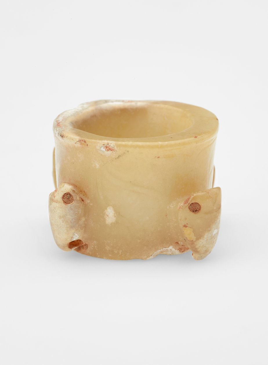 Bead with Masks, c.1600-c.1050 BC by Shang Dynasty Chinese School