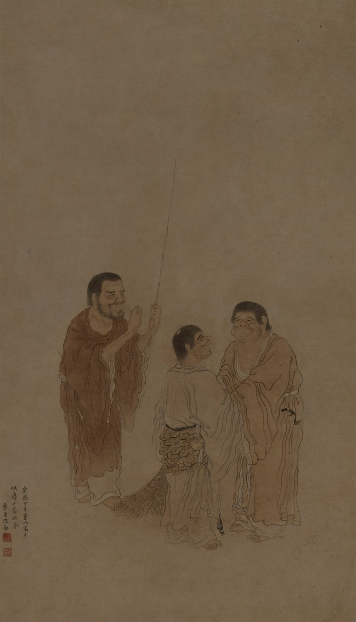 Three Immortals by Shen Shao