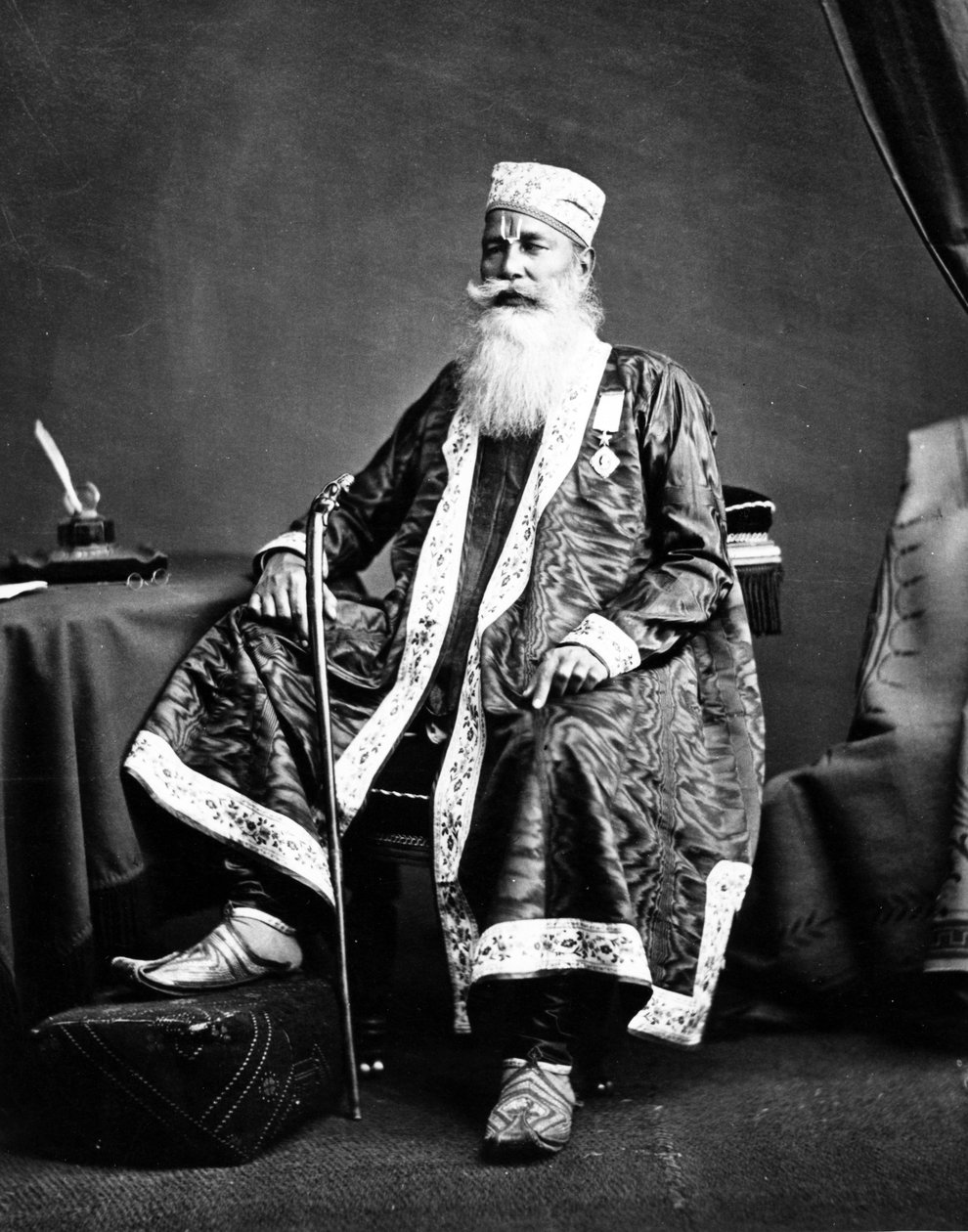 Lachman Das, Seth of Muttra, c.1863 by Shepherd and Robertson