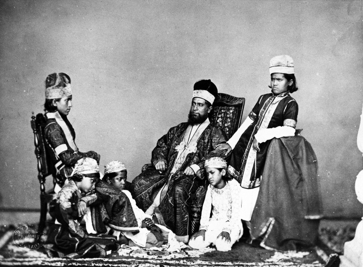 Moguls, Delhi c.1863 by Shepherd and Robertson