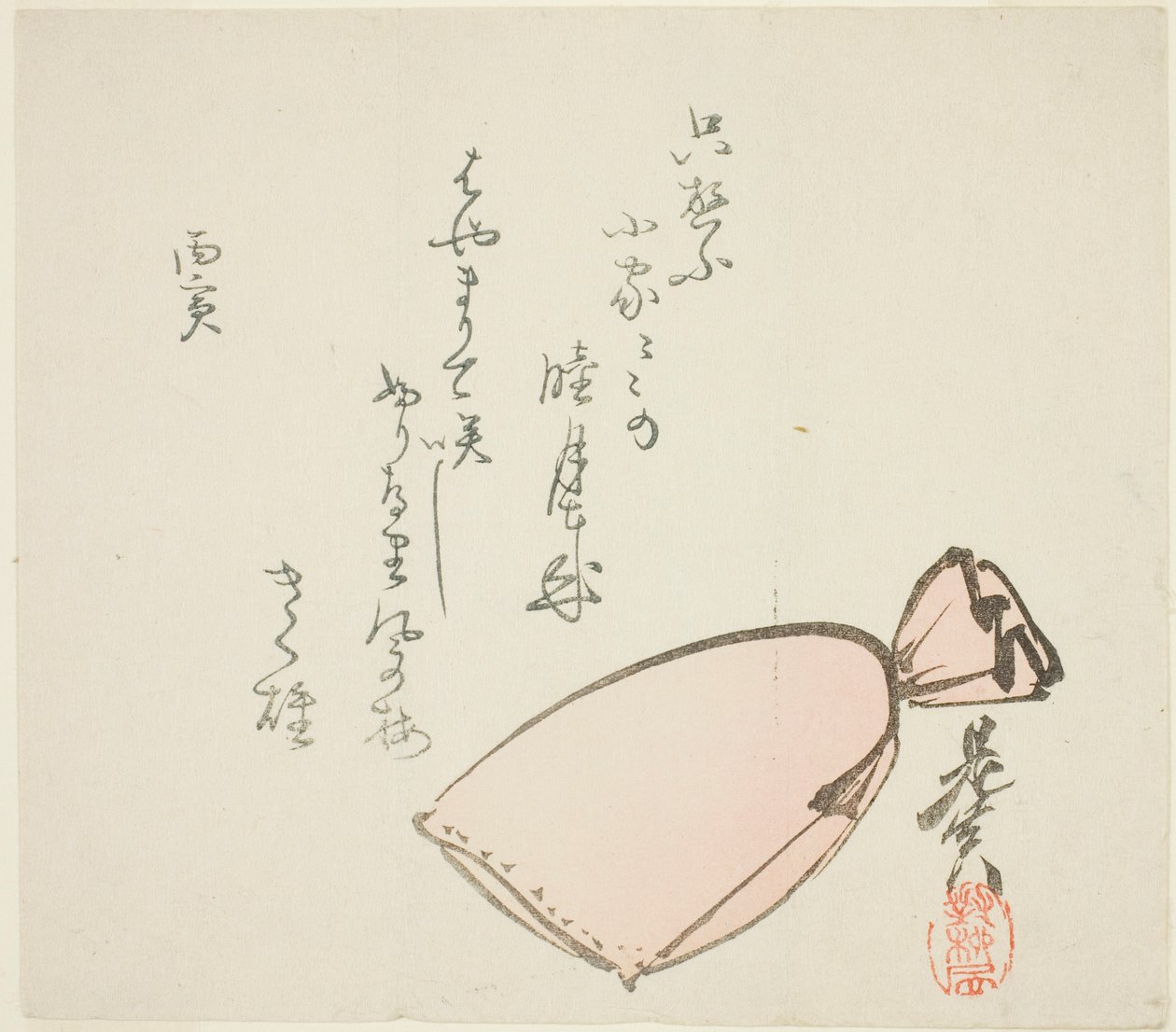 A Bag by Shibata Zeshin