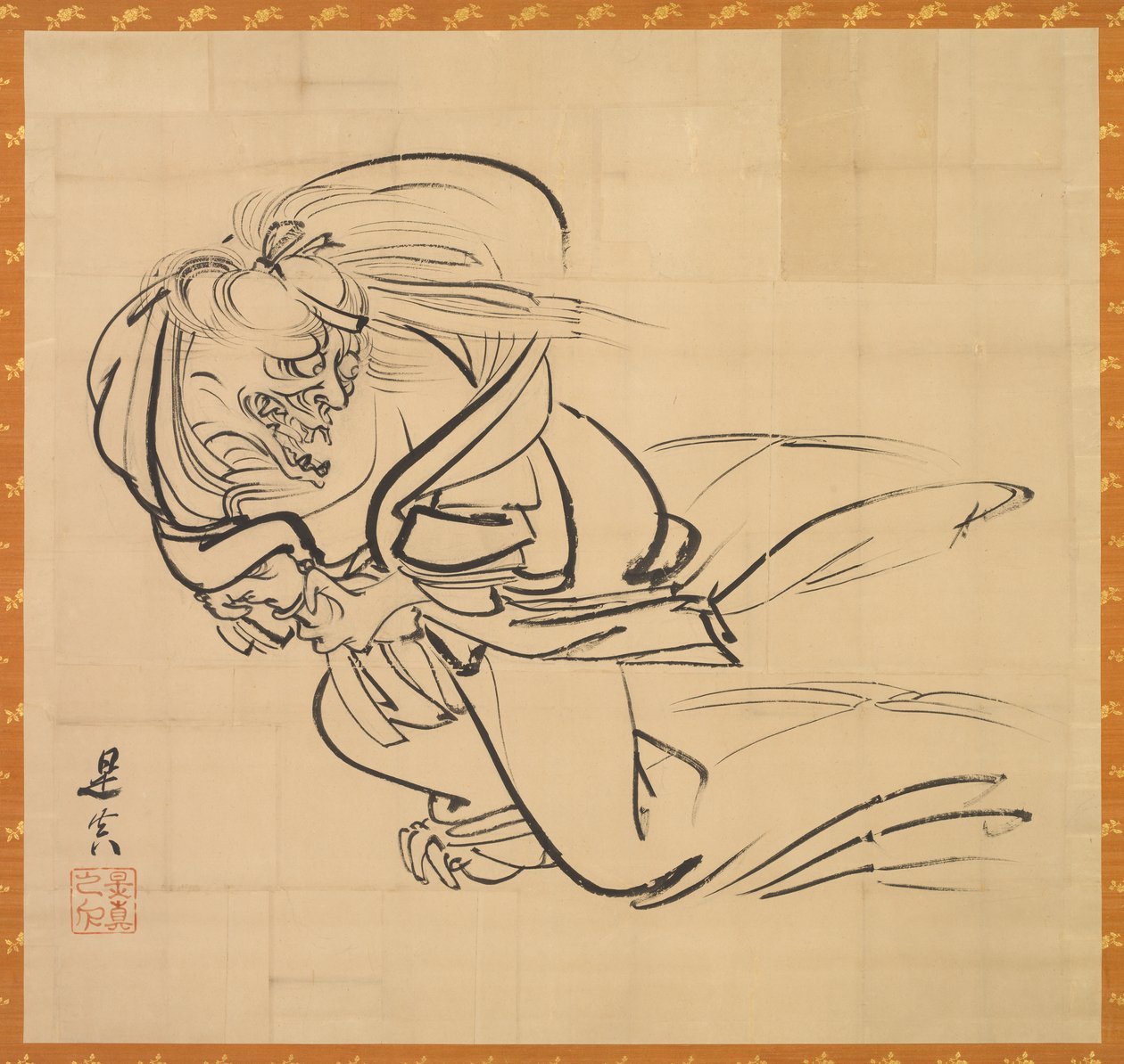 Ibaraki by Shibata Zeshin