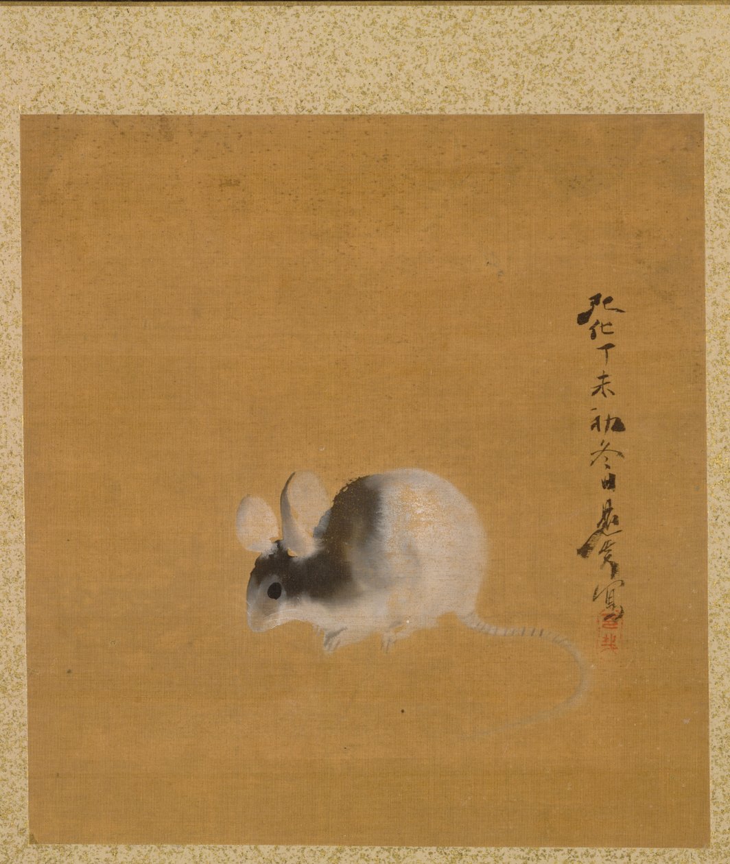 Mouse from Album of Paintings by Shibata Zeshin