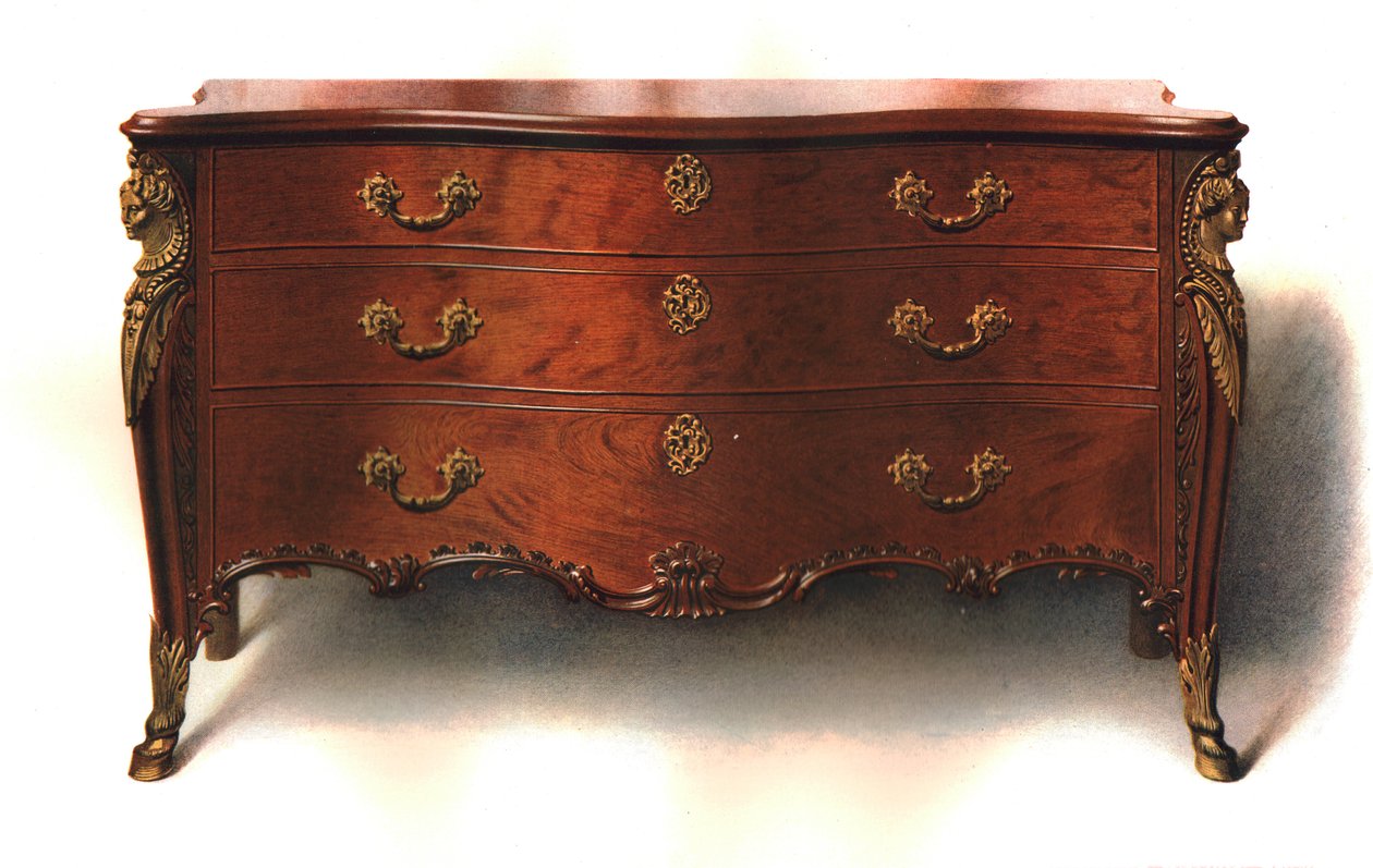 Mahogany Commode by Shirley Charles Llewellyn Slocombe