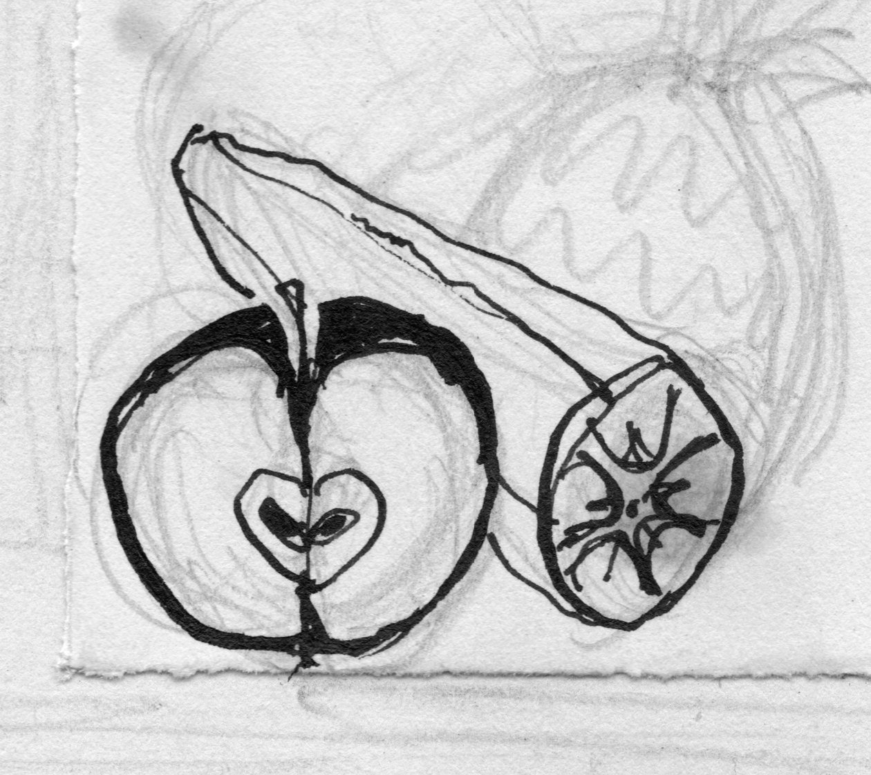 Apple and Banana by Shirley Markham