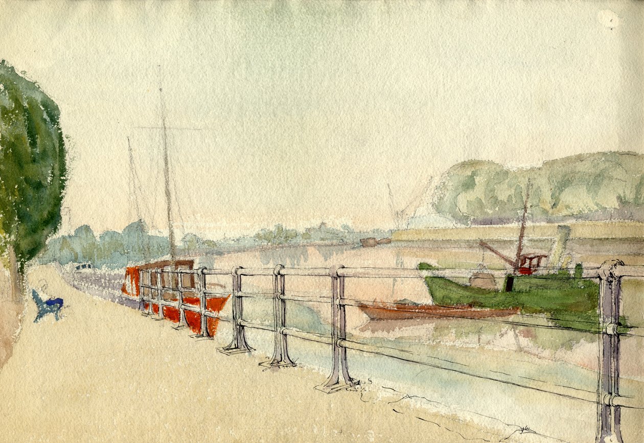 Riverside walk by Shirley Markham