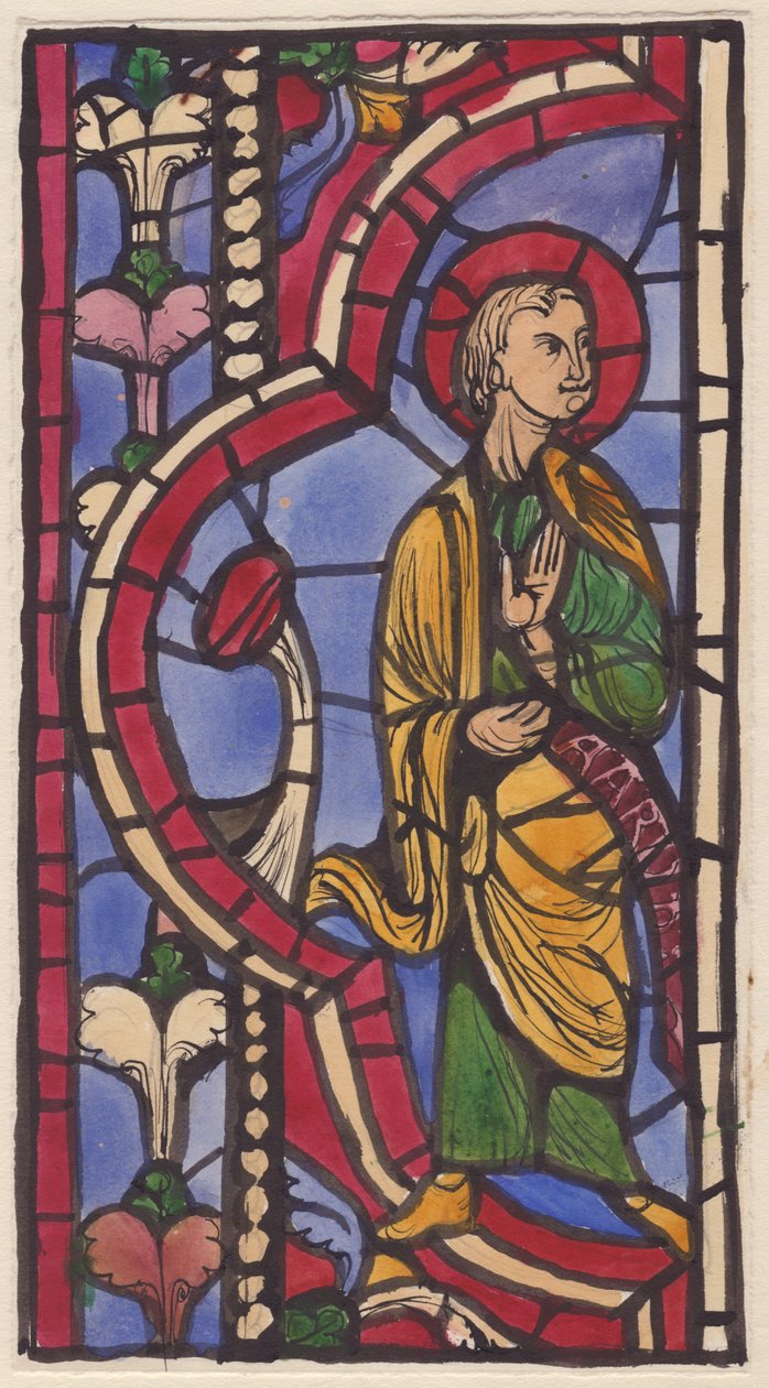 Stained glass window by Shirley Markham