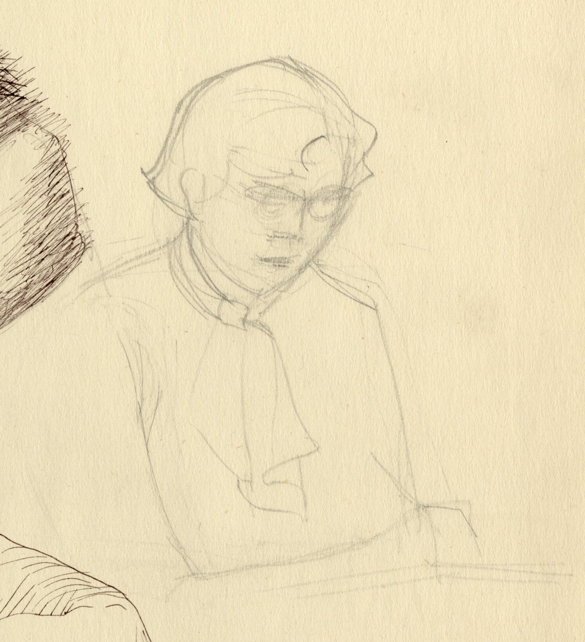 Study of a woman by Shirley Markham