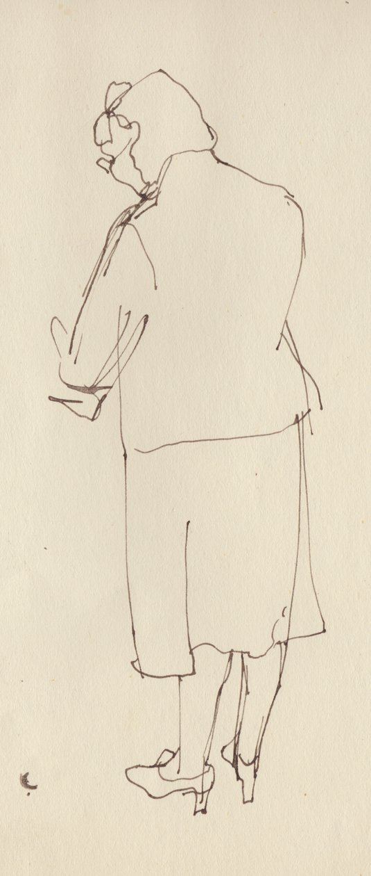 Woman from the rear by Shirley Markham