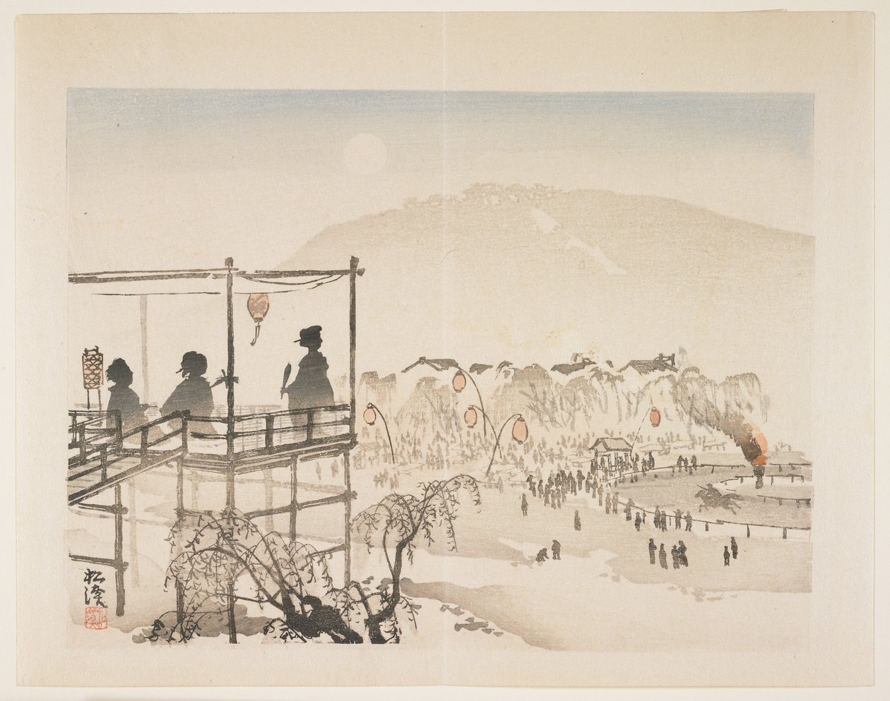 Ceremonial Cavalry, c.1910s by Shkei