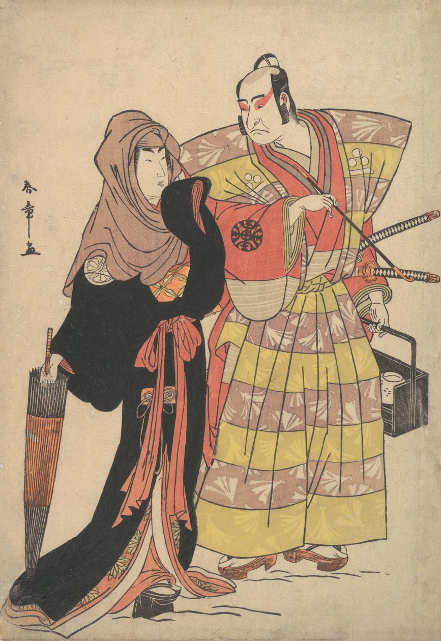 Scene from a Drama, ca. 1778 by Shunsho